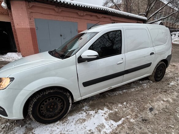 2021 Lada (ВАЗ) Largus I Рестайлинг, белый, 670000 рублей - вид 4