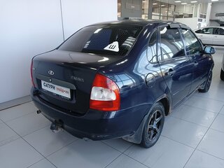 2007 Lada (ВАЗ) Kalina I, чёрный, 110000 рублей, вид 4