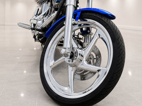 2005 Harley-Davidson Softail Standard, синий, 870000 рублей - вид 11