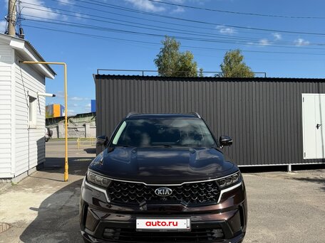 2021 Kia Sorento IV, коричневый, 2850000 рублей, вид 3