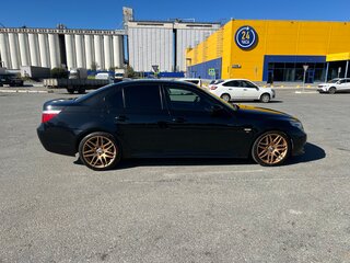 2008 BMW 5 серии 525xd V (E60/E61) Рестайлинг, чёрный, 2200000 рублей, вид 4