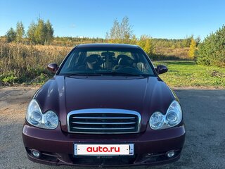 2007 Hyundai Sonata ТагАЗ IV (EF) Рестайлинг, красный, 599000 рублей, вид 3