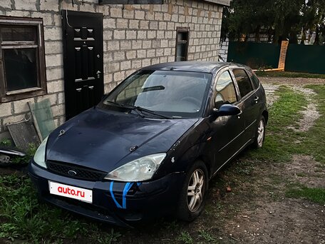 2003 Ford Focus I Рестайлинг, синий, 130000 рублей, вид 2