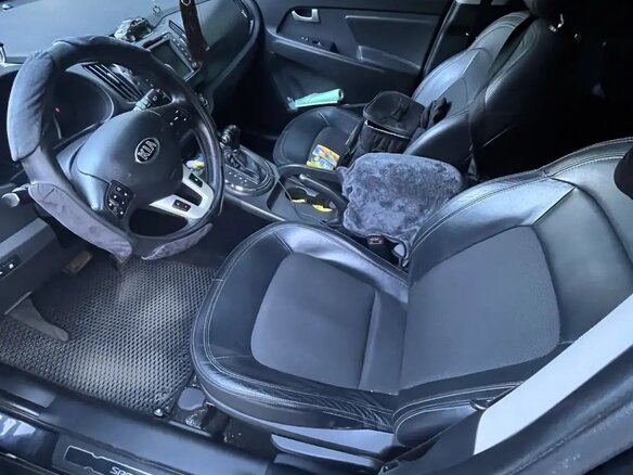 2013 Kia Sportage III, чёрный, 1139000 рублей - вид 6