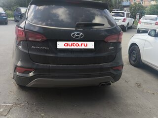 2017 Hyundai Santa Fe III Рестайлинг, чёрный, 2100000 рублей, вид 3