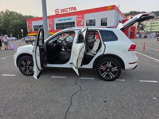 2011 Volkswagen Touareg II, белый, 1850000 рублей, вид 5