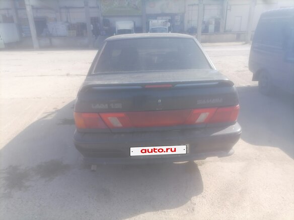 2004 Lada (ВАЗ) 2115, чёрный - вид 2
