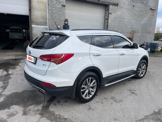 2013 Hyundai Santa Fe III, белый, 1690000 рублей, вид 4