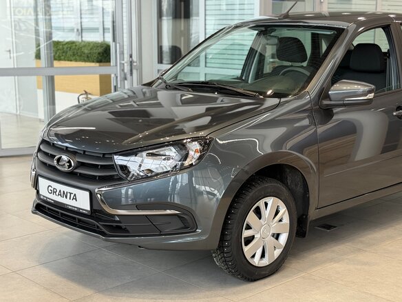 2026 Lada (ВАЗ) Granta I Рестайлинг, серый, 1121000 рублей - вид 1
