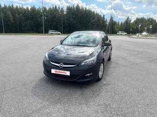 2014 Opel Astra J Рестайлинг, чёрный, 600000 рублей, вид 3