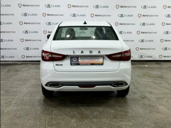 2026 Lada (ВАЗ) Vesta I Рестайлинг (NG), белый, 1581000 рублей - вид 4