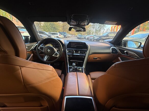 2019 BMW 8 серии 840d xDrive II (G14/G15/G16), синий - вид 14