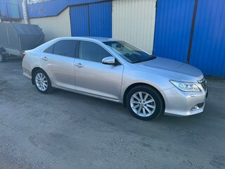 2012 Toyota Camry VII (XV50), серебристый, 1590000 рублей, вид 3