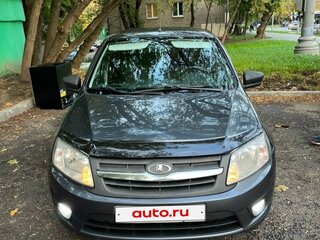 2015 Lada (ВАЗ) Granta I, серый, 495000 рублей, вид 2