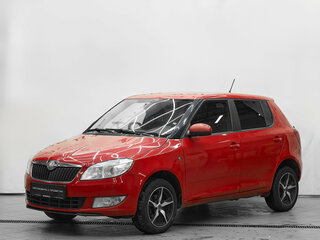 2013 Skoda Fabia II Рестайлинг, красный, 460000 рублей, вид 1