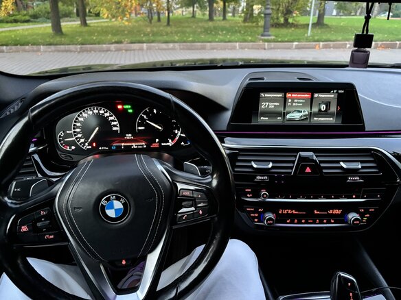 2018 BMW 5 серии 520d VII (G30/G31/G38), чёрный, 2730000 рублей - вид 14