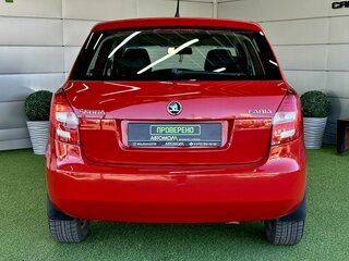 2013 Skoda Fabia II Рестайлинг, красный, 499000 рублей, вид 5