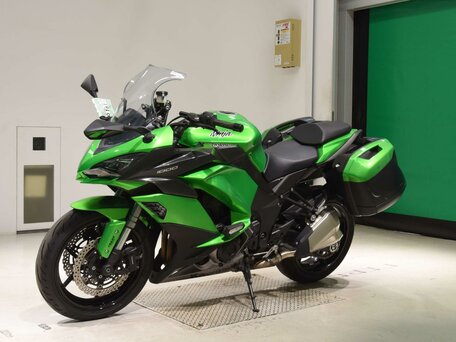 2017 Kawasaki Z 1000SX, зелёный, 929000 рублей, вид 4