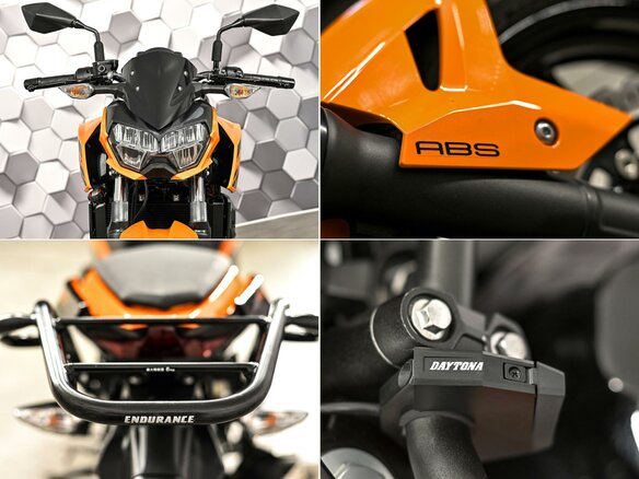 2020 Kawasaki Z 400, чёрный, 595000 рублей - вид 9