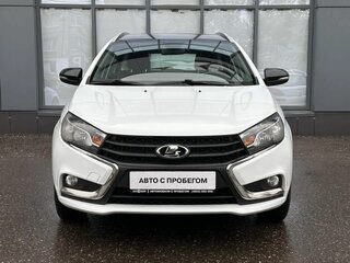 2020 Lada (ВАЗ) Vesta SW I, белый, 1200000 рублей, вид 2