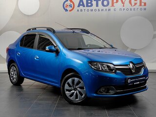 2015 Renault Logan II, синий, 818000 рублей, вид 1