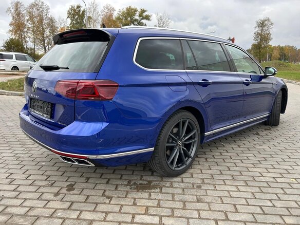 2021 Volkswagen Passat B8 Рестайлинг, синий, 3320000 рублей - вид 6