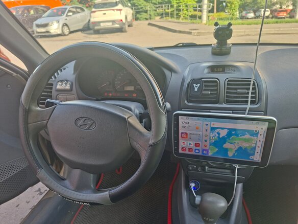 2007 Hyundai Accent ТагАЗ II, бежевый - вид 21