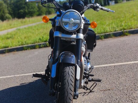 2024 Royal Enfield Super Meteor, чёрный, 660000 рублей, вид 5