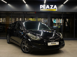 2014 Hyundai Elantra V (MD) Рестайлинг, чёрный, 1150000 рублей, вид 2