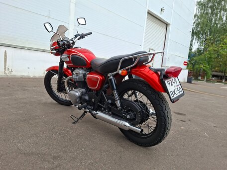 2007 Kawasaki W 650, оранжевый, 580000 рублей, вид 3