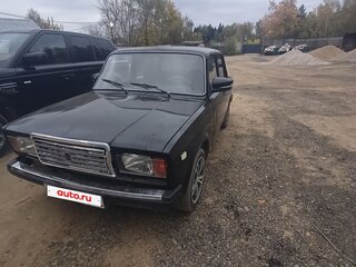 2010 Lada (ВАЗ) 2107, чёрный, 200000 рублей, вид 3