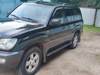 2004 Lexus LX 470 II Рестайлинг, чёрный, 1350000 рублей, вид 2
