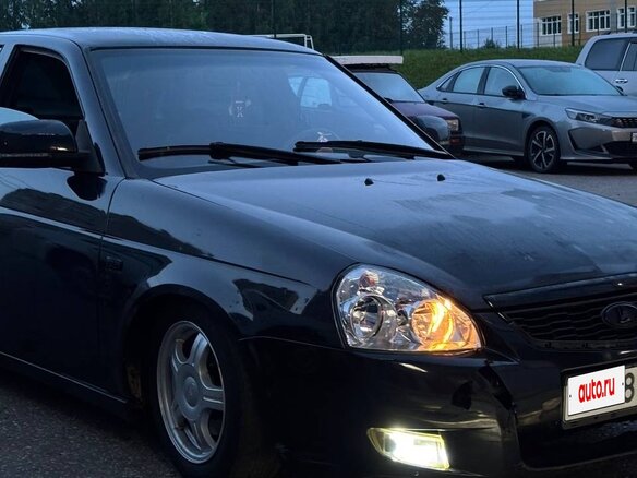 2007 Lada (ВАЗ) Priora I, серый, 180000 рублей - вид 5