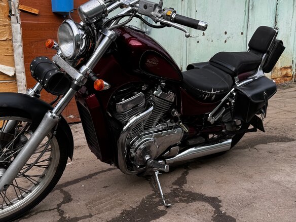 1994 Suzuki Intruder VS 400, красный, 280000 рублей - вид 7