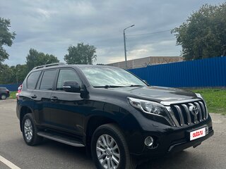 2016 Toyota Land Cruiser Prado 6-speed 150 Series Рестайлинг 1, чёрный, 3000000 рублей, вид 3