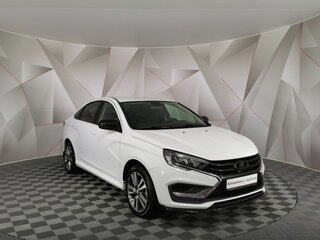 2024 Lada (ВАЗ) Vesta I Рестайлинг (NG), серый, 1055150 рублей, вид 3