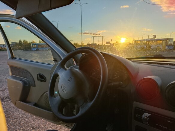2005 Renault Logan I, серебристый - вид 20