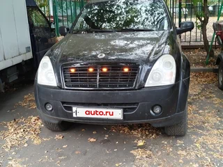 2009 SsangYong Rexton II, чёрный, 800000 рублей, вид 2