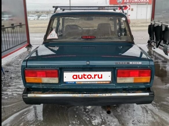 2005 Lada (ВАЗ) 2107, синий, 80000 рублей - вид 1