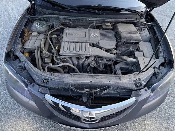 2008 Mazda 3 I (BK) Рестайлинг, серый, 600000 рублей - вид 13