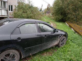2006 Mazda 6 I (GG) Рестайлинг, чёрный, 120000 рублей, вид 3