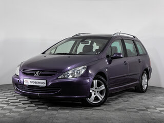 2003 Peugeot 307 I, фиолетовый, 399000 рублей, вид 1