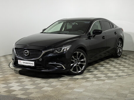 2015 Mazda 6 III (GJ) Рестайлинг, чёрный, 1699700 рублей, вид 1