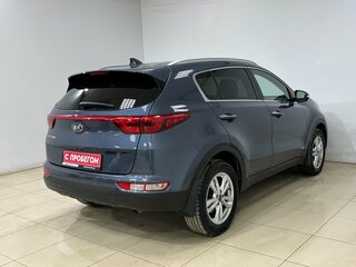 2017 Kia Sportage IV, синий, 1790000 рублей, вид 4