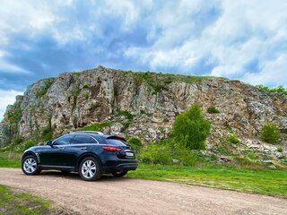 2014 Infiniti QX70, чёрный, 2475000 рублей, вид 4