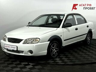 2005 Kia Spectra I Рестайлинг 2, белый, 190000 рублей, вид 1