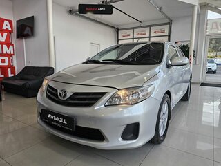 2012 Toyota Corolla X (E140, E150) Рестайлинг, серебристый, 1433000 рублей, вид 2