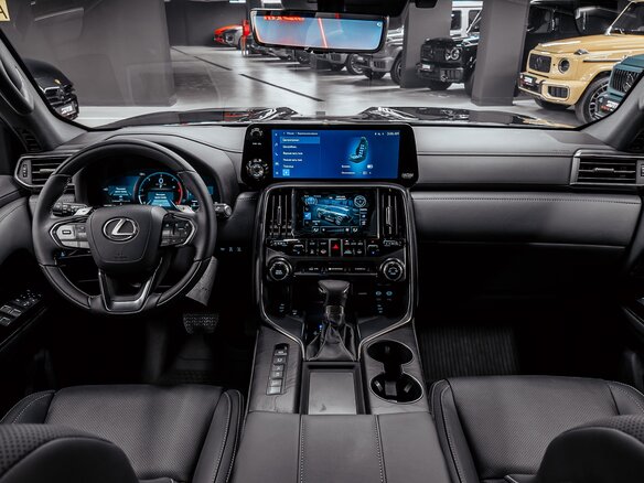 2026 Lexus LX 500d IV, чёрный, 18500000 рублей - вид 1