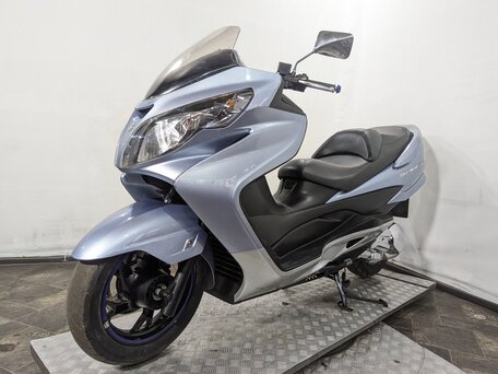 2008 Suzuki Burgman (SkyWave) 250, голубой, 219000 рублей, вид 2