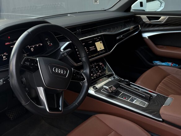 2020 Audi A6 45 TFSI V (C8), белый, 4000000 рублей - вид 14